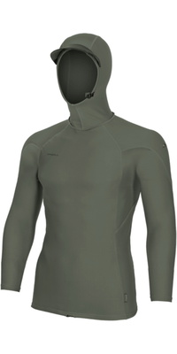 2026 ONeill Da Uomo Hyperfreak Skins Gilet In Lycra Con Cappuccio E Maniche Lunghe 5689 - Chimera / Chimera