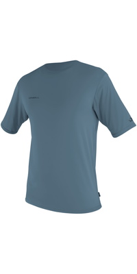 2026 ONeill Da Uomo Hyperfreak Skins Camicia Da Sole A Maniche Corte 5693 - Blue Fusion