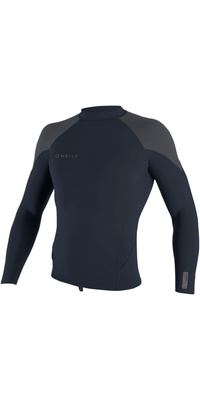 2026 ONeill Da Uomo Reactor -2 1.5mm Maglia A Maniche Lunghe 5080 - Slate / Grafite / Fumo