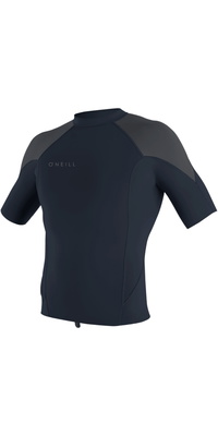 2026 ONeill Da Uomo Reactor -2 1mm Maglia A Maniche Corte 5081 - Slate / Grafite / Fumo