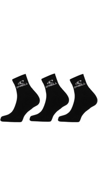 2026 ONeill Sport Calze Corte 3 Pack 201053005 - Black