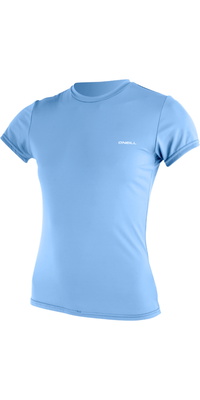 2026 ONeill Da Donna Basic Skins Camicia Da Sole A Maniche Corte 5716 - Azurine