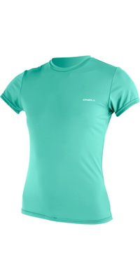 2026 ONeill Da Donna Basic Skins Camicia Da Sole A Maniche Corte 5716 - Holiday