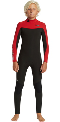 2026 Quiksilver Bambino Everyday Sessions 3/2mm Back Zip Muta EQBW103114 - High Risk Red