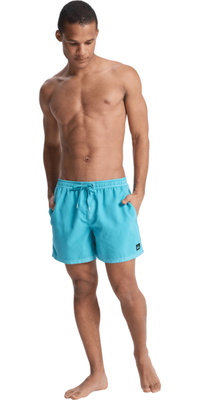 2026 Quiksilver Da Uomo Everyday Surfwash Volley 15 Boardshorts EQYJV04155 - Aqua