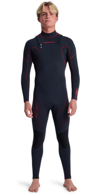 2026 Quiksilver Mens Mercury 3/2mm Chest Zip Wetsuit 25AW213505 - Salsa