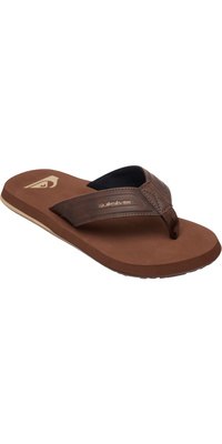 2026 Quiksilver Da Uomo Monkey Wrench 26 Sandals EQYL100078 - Marrone 3