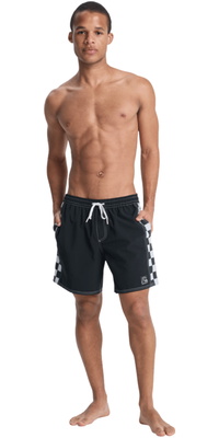 2026 Quiksilver Da Uomo Original Pantaloncini Arch Volley Da 17 EQYJV04109 - Black