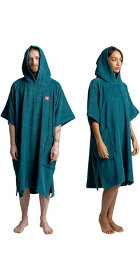 2026 Red Paddle Co Poncho Accappatoio Con Tasca Porta Asciugamano 002-009-006-03 - Deep Teal