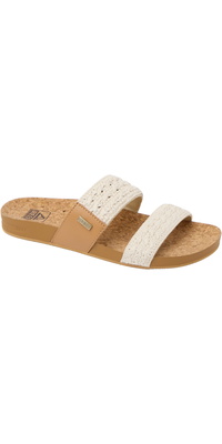 2026 Reef Womens Cushion Vista Sandals CJ8647 - Vintage Textile