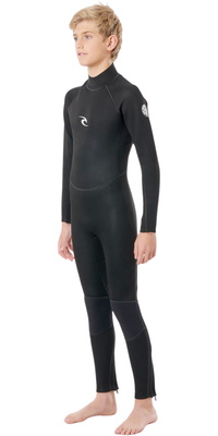 Rip Curl Bambino Freelite 3/2mm Back Zip Muta WF203J - Black