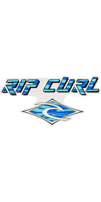 2026 Adesivi Con Logo Dell' Rip Curl 132MUT - Black / Blu