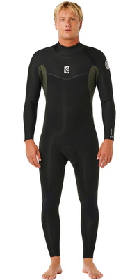 2026 Rip Curl Mens Dawn Patrol 3/2mm Back Zip Wetsuit 16UMFS - Deep Cactus