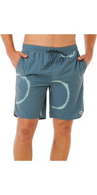 2026 Rip Curl Mens Pacific Rinse Dye Volley Boardshorts 0EEMBO - Moss