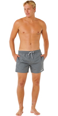 2026 Rip Curl Da Uomo Streamline Offset Volley Boardshorts 0EQMBO - Moss
