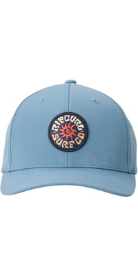 2026 Rip Curl Pacifico Risciacquo Flexfit Cappello 1K9MHE - Bluefin