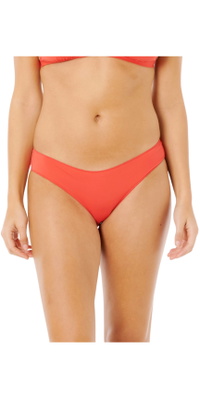 2026 Rip Curl Da Donna Classic Surf Mutande Da Bikini Con Copertura Seducente Cheeky 0AIWSW - Red