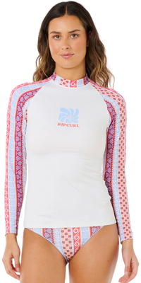 2026 Rip Curl Da Donna Coastal Instinct UPF Long Sleeve Rest Vest 1A2WRV - Multico