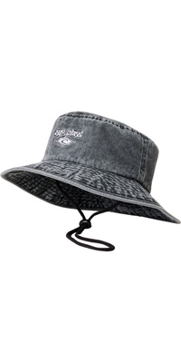 Rip Curl 2026 Cappello Da Sole Premium Surf UPF Da Donna 04OWHE - Lavato Black / Black