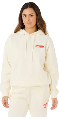 2026 Rip Curl Da Donna Felpa Con Cappuccio Surf Puff Heritage 06AWFL - Cayenne