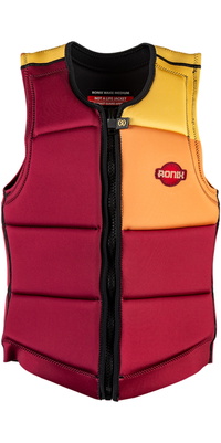2026 Ronix Da Donna Gilet Coral Impact R26V-IMP-CO.1 - Maroon Swirl