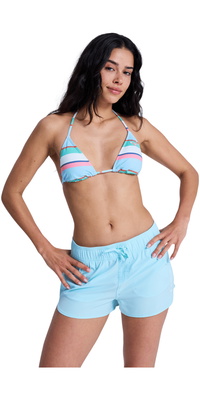 2026 Roxy Womens Roxy Wave 2 Boardshorts ERJBS03298 - Tanager Turquoise