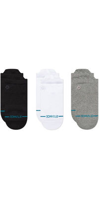 Calzini Unisex Icon Low Tab 3 Paia 2026 Stance A256D24ILT - Black