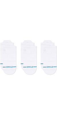 Calzini Unisex Icon Low Tab 3 Paia 2026 Stance A256D24ILT - White