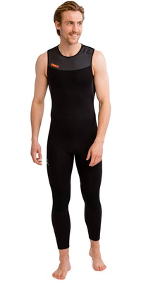2026 Jobe Da Uomo Toronto 2mm Long John Muta 303823001 - Black