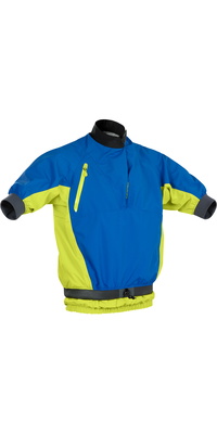 2025 Palm Mens Mistral Short Sleece Kayak Jacket 12508 - Cobalt / Citrus