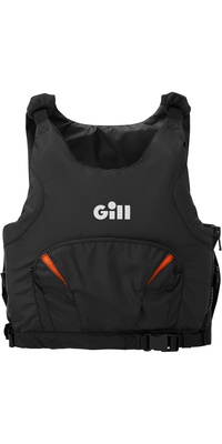 2026 Gill Pursuit Pro Racer Side Zip 50N Aiuto Al Galleggiamento 4916 - Black / Orange