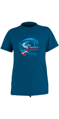 ONeill Da Bimbo OZone Short Sleeve Sun Shirt 5325B - Ultra Blue