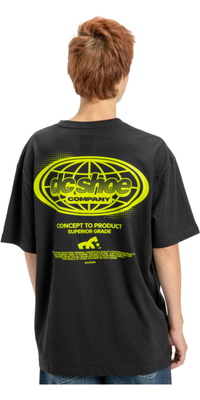 2026 DC Shoes Da Uomo Maglia Trotter Tee EDYZT04371 - Black