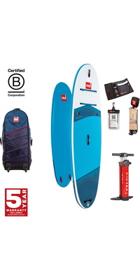 2026 Red Paddle Co 102 Ride MSL Stand Up Paddle Board , Borsa E Pompa 001-001-001-0109 - Blue