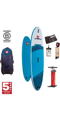 2026 Red Paddle Co 108 Ride MSL Stand Up Paddle Board , Borsa E Pompa 001-001-001-0101 - Blue