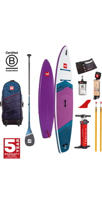 2026 Red Paddle Co 110 Sport MSL Stand Up Paddle Board , Borsa, Pompa E Pagaia Leggera 001-001-002-0059 - Purple