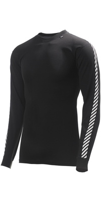 Maglia Intima Helly Hansen Lifa Stripe Crew Neck Base Layer 2026 48800 - Black