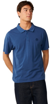 2026 Rip Curl Da Uomo Premium Surf Wettie Maglia Polo 014MPO - Light Navy