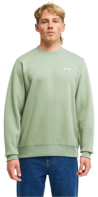 2026 Billabong Da Uomo Architettura Crew Maglione EBYFT00146 - Sea Spray