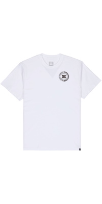 2026 DC Shoes Da Uomo Corpo DC In Maglia FB T-Shirt ADYZT05440 - White