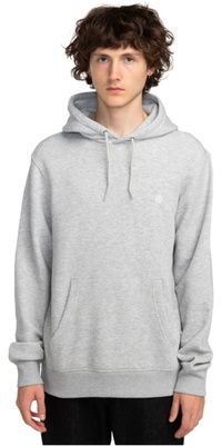 2026 Element Da Uomo Icon Ricamo Hoodie ELYFT00198 - Mid Grey Heather