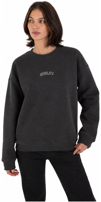2025 Hurley Womens Stadium Crew WFTEU00018 - Dark Shadow