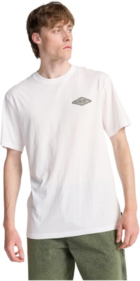 2026 Billabong Unisex Matita Onda T-Shirt EBYZT00525 - White