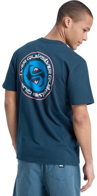 2026 Quiksilver Da Uomo Dualità Ev T-Shirt EQYZT08290 - Dark Navy