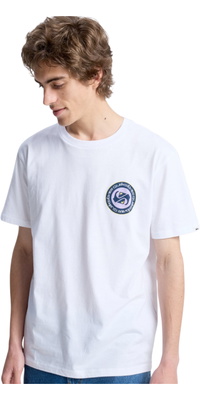 2026 Quiksilver Da Uomo Dualità Maglietta EQYZT08290 - White