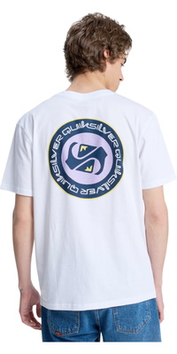 2026 Quiksilver Da Uomo Dualità Maglietta EQYZT08290 - White