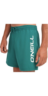 2026 ONeill Da Uomo ONeill Logo 16 Costume Da Bagno 2800256 - Botanical Heat