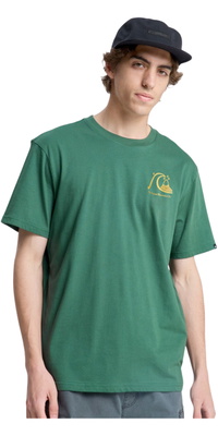2026 Quiksilver Da Uomo Evo Original Maglia EQYZT08263 - Forest