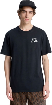 2026 Quiksilver Da Uomo Evo Original Maglia EQYZT08263 - Black