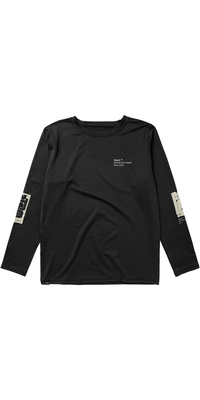 2026 Mystic Mens Boarding Long Sleeve Rash Vest 35001.250760 - Black